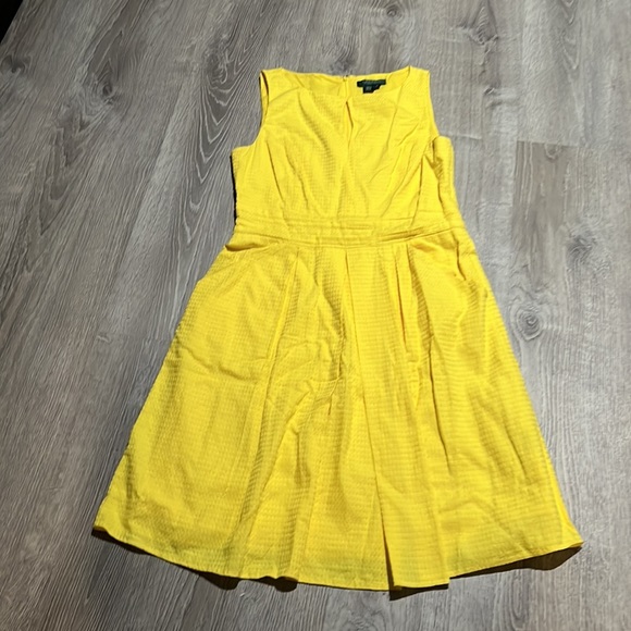 Lauren Ralph Lauren Dresses & Skirts - Lauren Ralph Lauren Yellow Shift Dress